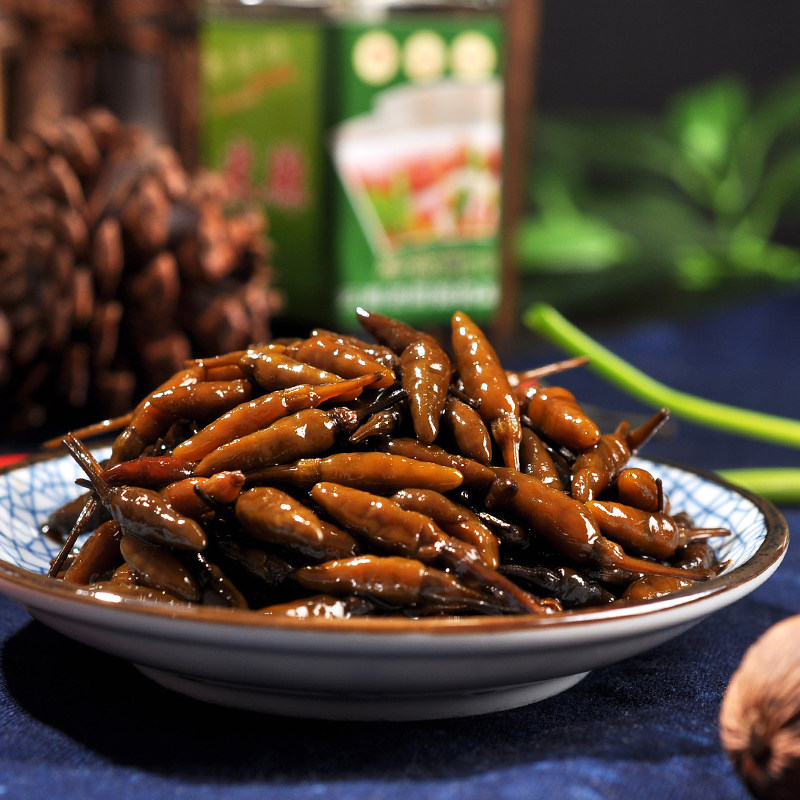 云南特产小雀辣150gx2酱油野生小米辣魔鬼辣椒下饭菜泡椒小米椒
