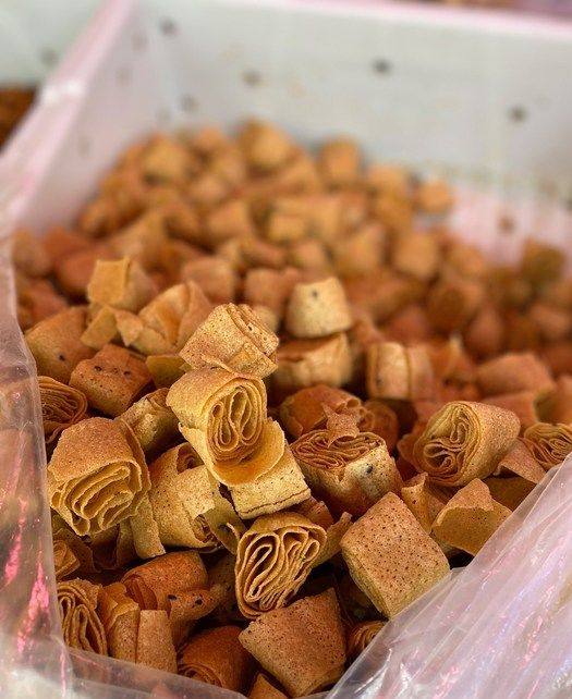 北京牛街北海东门聚源排叉咯吱食品小吃绿豆中式糕点