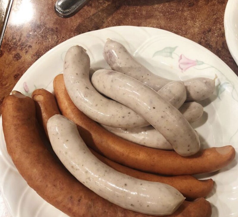 美食凯宾斯面包房自制德式香肠套餐德国闪送顺丰传统中式糕点