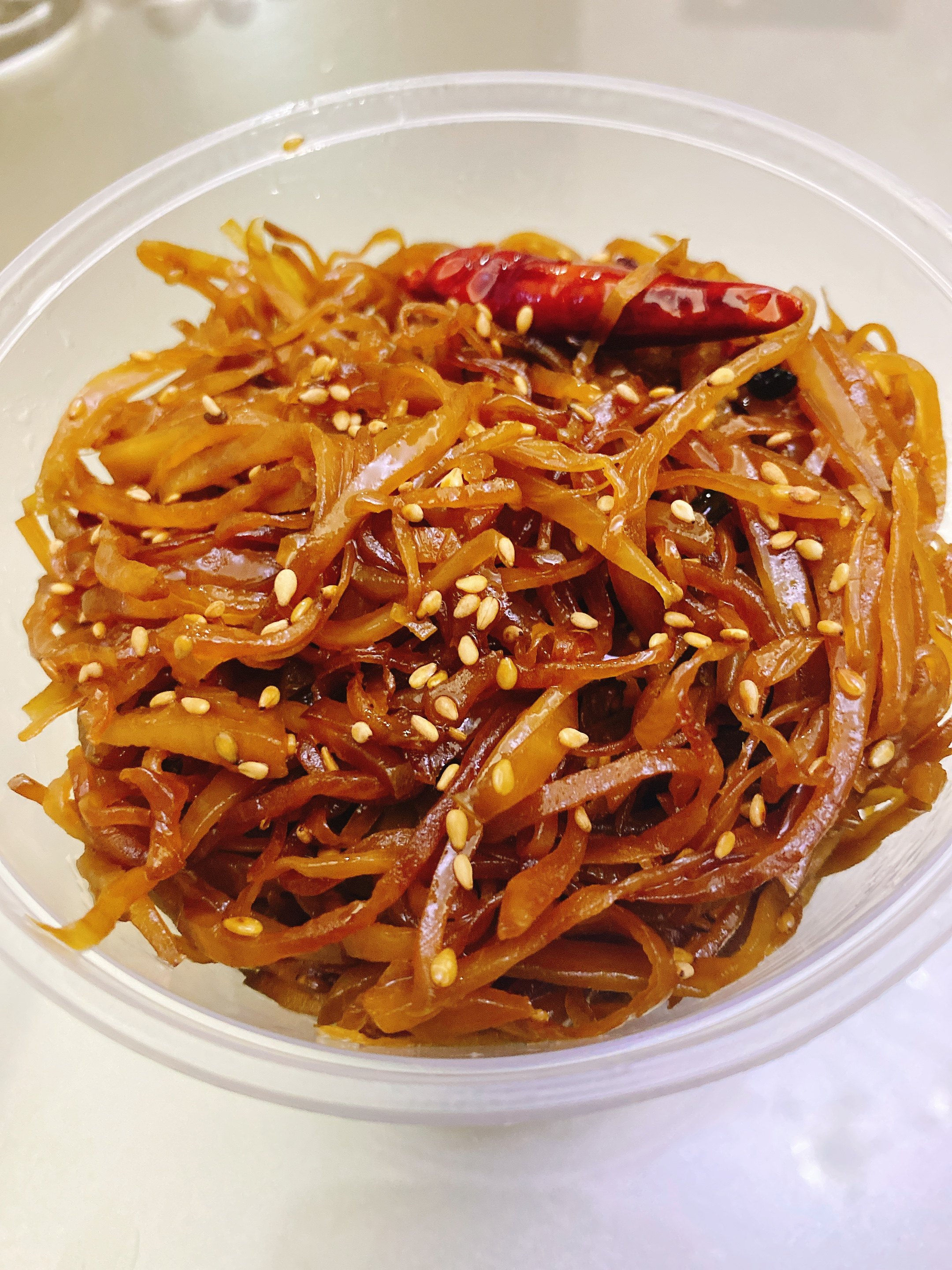 1件包邮北京牛街满恒记咸菜丝芥菜