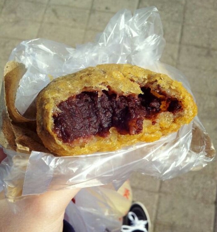 老北京虎坊桥京天红酒家京天红炸糕软糯炸糕红豆沙馅闪送顺丰全国