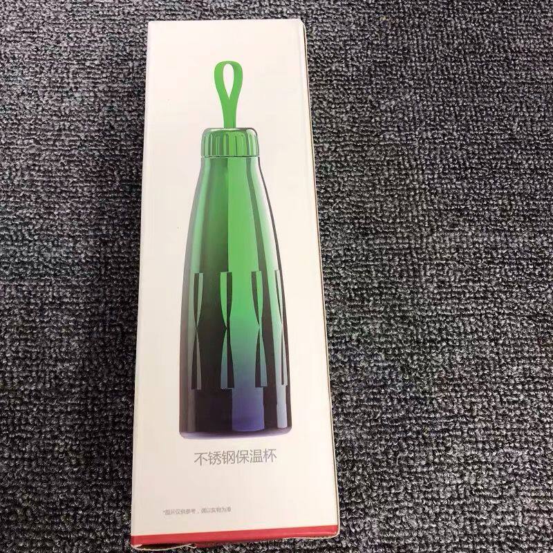 华为水杯赠品礼品便携时尚缤纷保温杯大容量不锈钢优选保温杯