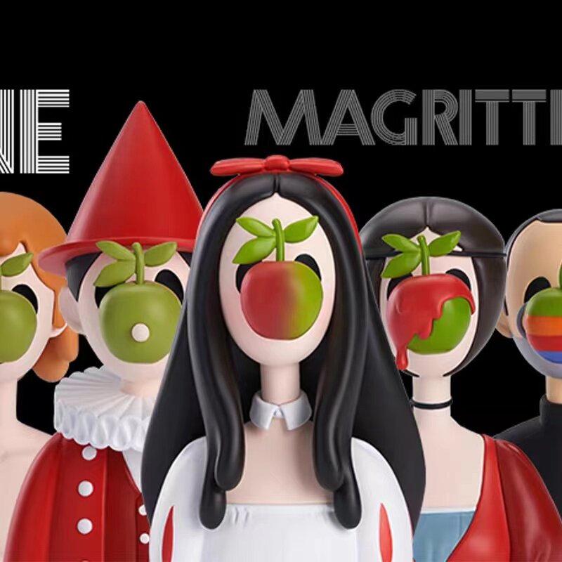 世界名画盲盒系列第五弹红胶囊艺术品无声呐喊潮玩潮玩盲盒