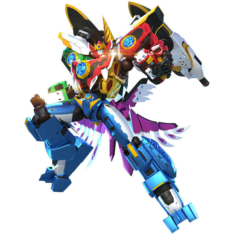 正版合金神兽金刚变形机器人玩具邦宝儿童机器人