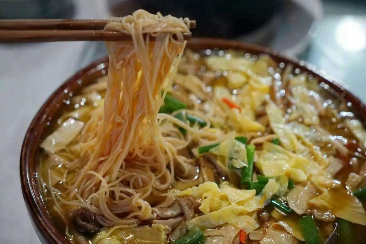 米面台州仙居农家手工水磨米线传统方便粉丝