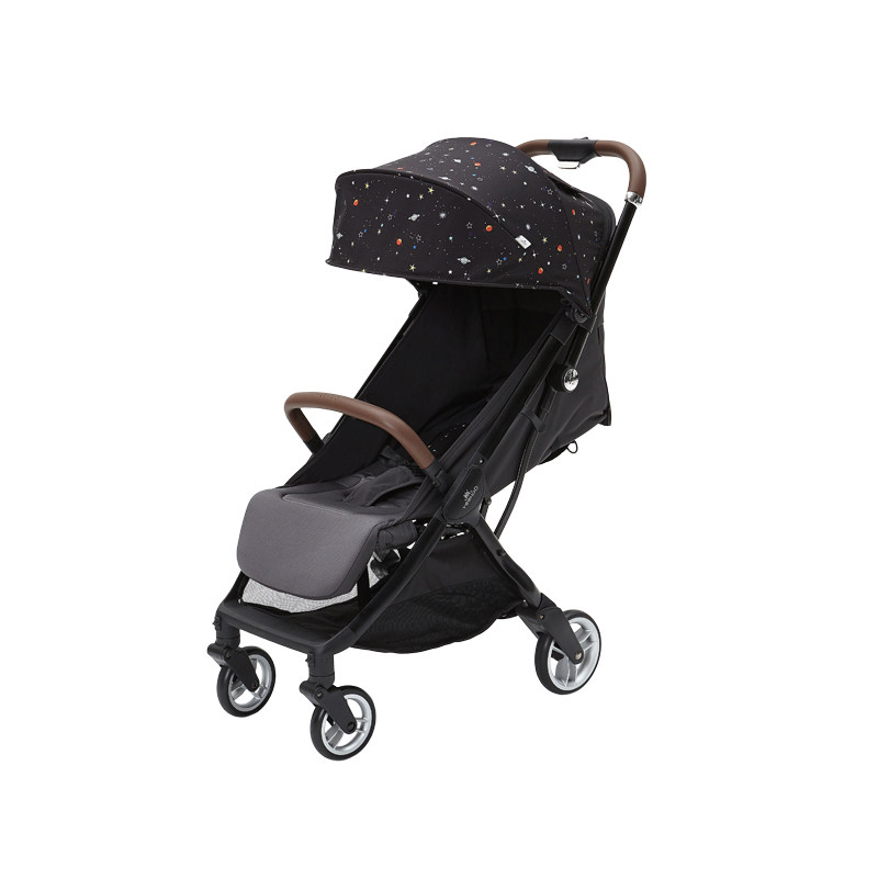 英氏新品婴儿推车轻便折叠可坐可躺便携式避震四轮推车