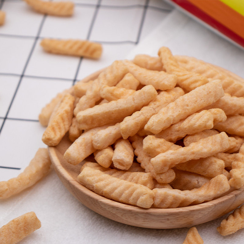 上好佳辣味鲜虾条大包80g整箱膨化食品儿时休闲ktv膨化食品