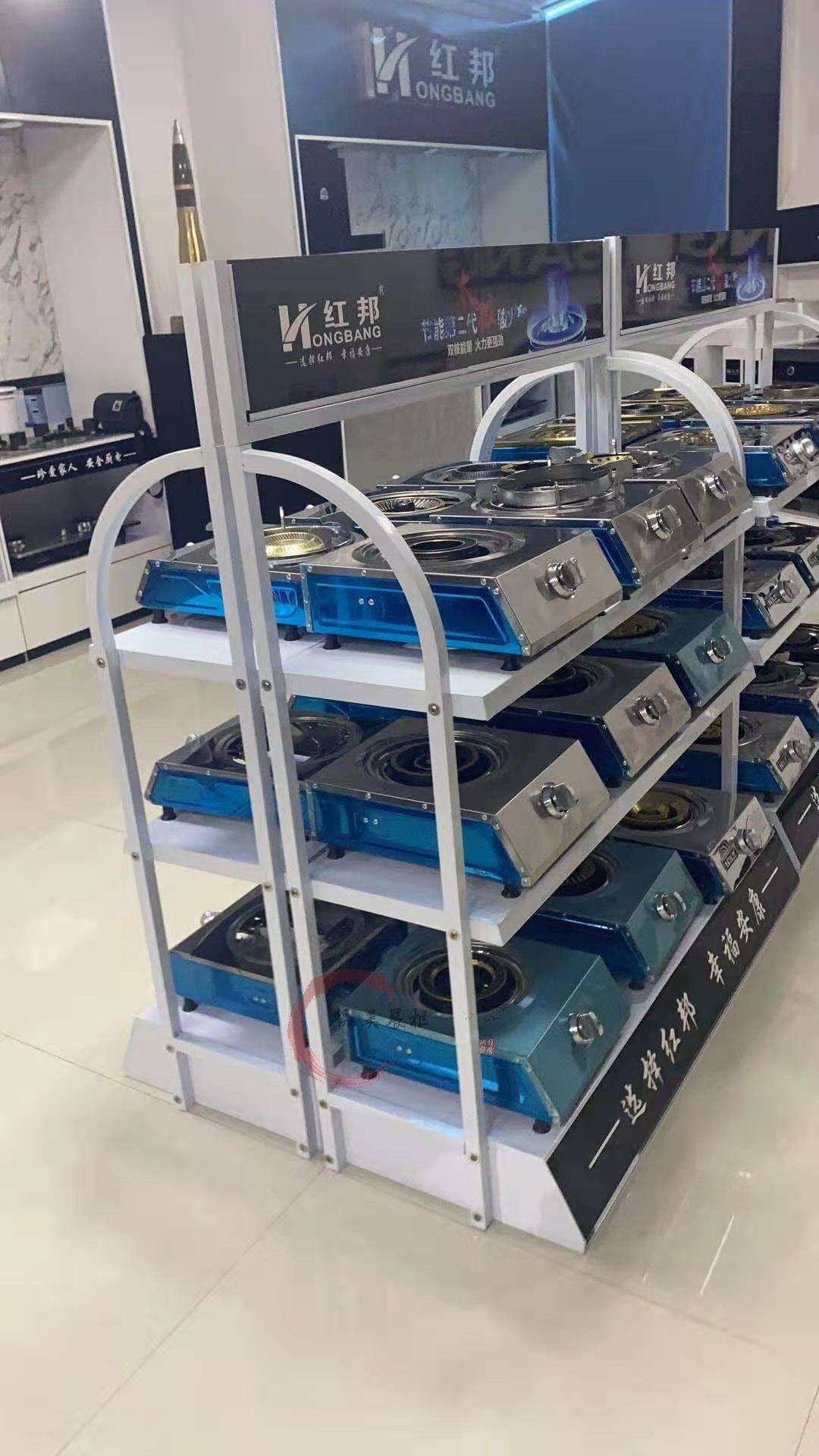 展示架展柜小家电家电单面展架电器展台电磁炉电饭煲商用展示柜