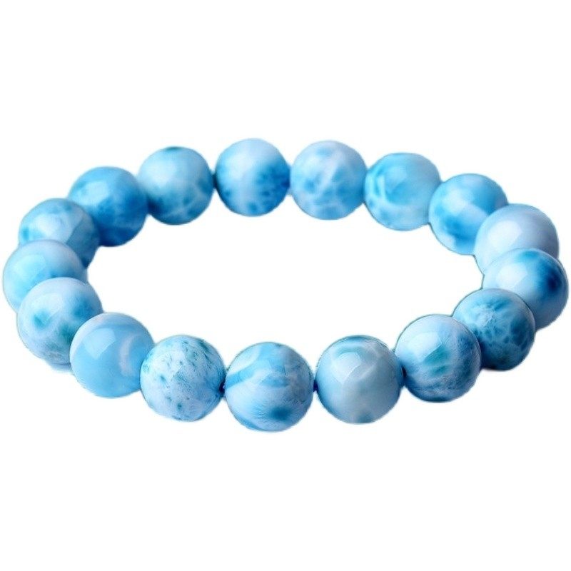 天然水晶老矿海纹石拉利手链手串多圈玉化男女款生日手链