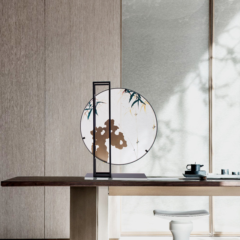 现代新中式艺术摆件储物罐样板房展厅禅意装饰品玄关摆件