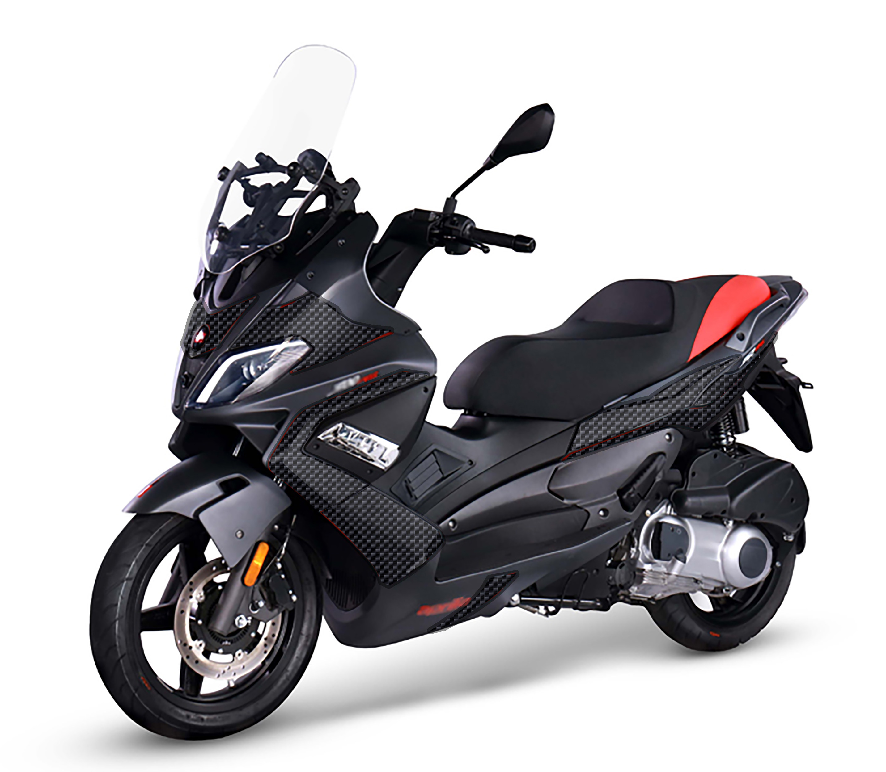 kodaskin阿普利亚srmax250改装改装车车身保护保护贴贴膜贴纸