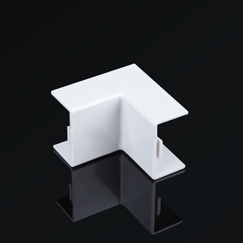 pvc线槽配件明装方形堵头三通直通通阳角阴角配线槽