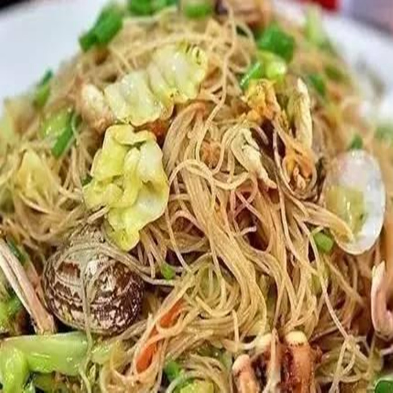 热卖福建特产福鼎小吃米粉温州风味粉丝点头炒粉干米面1250