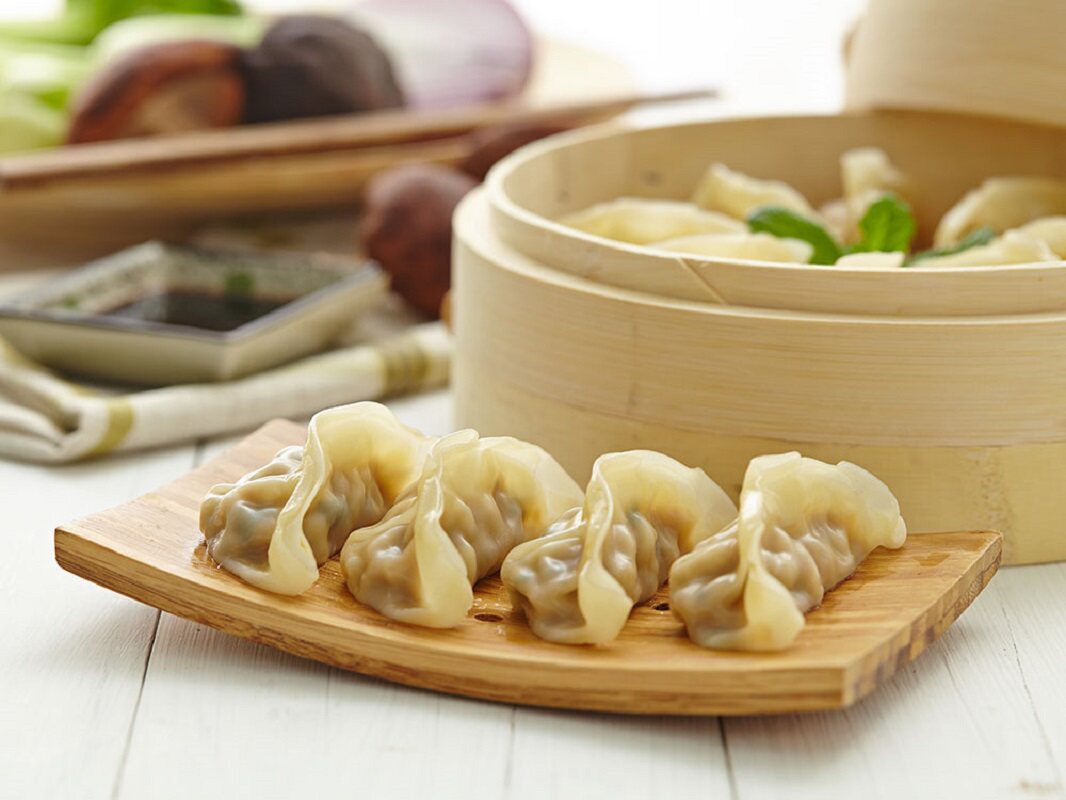 正大cp菌菇三鲜蒸饺早饭115克水饺