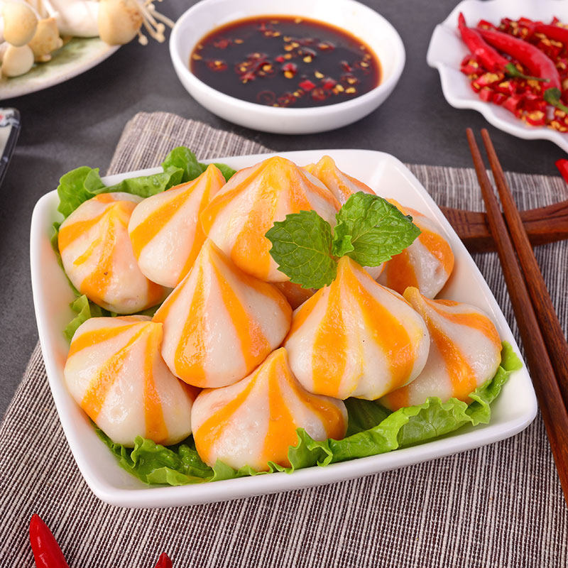 安井锁鲜装鱼籽包240g海鲜丸类