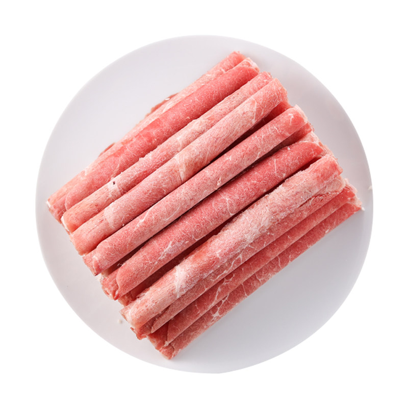 肉片肥牛大牧精制片牛肉卷300g300克新鲜肉质牛肉卷