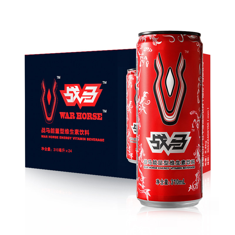 饮品战马能量型维生素饮料310ml营养柠檬夏日功能饮料饮品