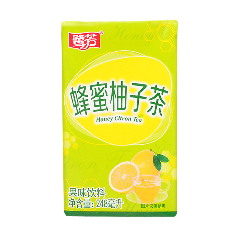 鹭芳蜂蜜柚子茶果果味饮料248ml16盒调味茶饮料
