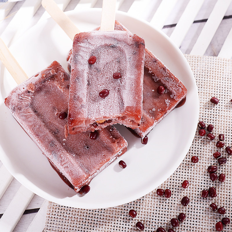 红豆德华手包红豆红口味冰棒70克x10食品美味冰淇淋