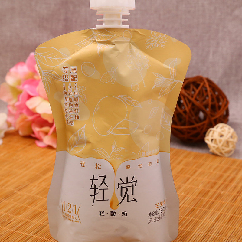 花花牛轻觉轻酸奶芒果果味180g酸牛奶酸奶
