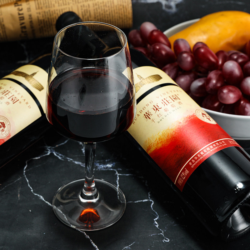 华东庄园精品干红礼盒750ml2瓶干红静态葡萄酒