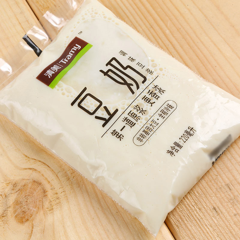 清美豆奶220ml豆浆美味新鲜口感香浓植物蛋白饮料