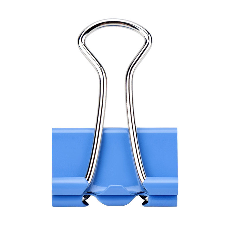 广博19mm彩色长尾票夹pjtc006夹子票夹