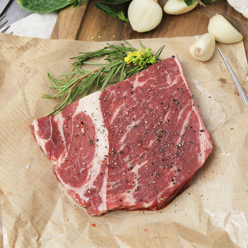 星享米其安格格斯脑心牛排牛扒m2200g新鲜牛肉牛排