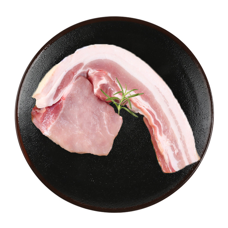 皮带五花整块切片红烧烧肉新鲜肥瘦均匀生猪肉