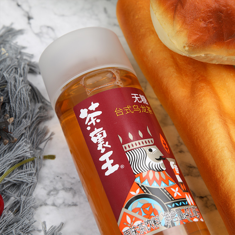 统一茶里王无糖台式乌龙茶原味茶饮料420ml瓶