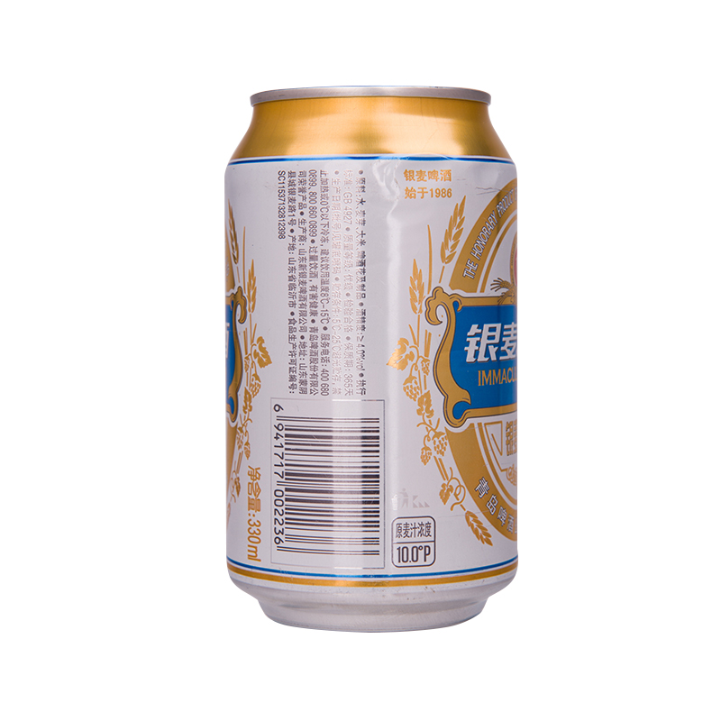 银麦天赐啤酒330ml啤酒