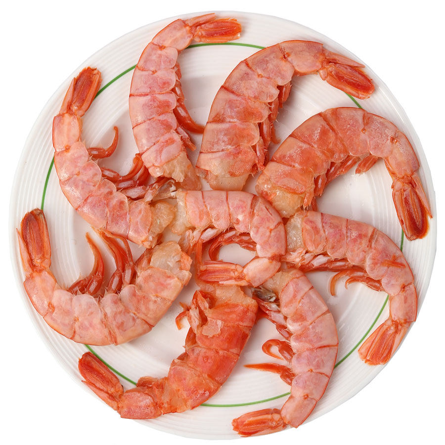 阿根廷去头红虾1620头500g称重冻虾