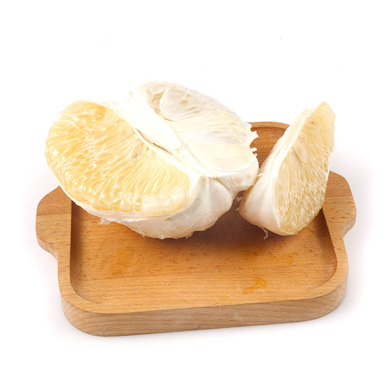 泰国青柚应季多汁薄纯柚子皮白肉新鲜白蜜柚进口柚子