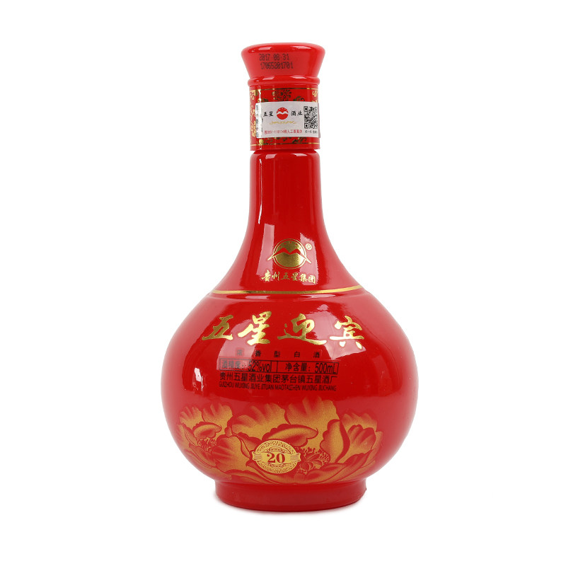 52度贵州五星迎宾酒 500ml/瓶