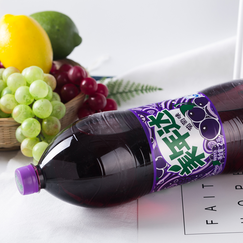 美年达葡萄2l百事可乐碳酸商用元气清凉冰爽果味