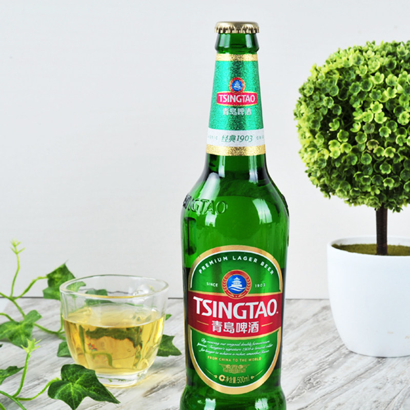 麦香青岛啤酒经典1903大米精酿新典范典范一口啤酒