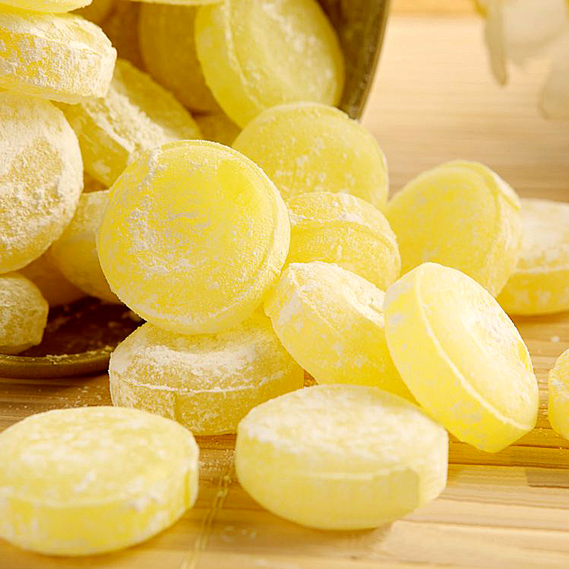 woogie柠檬糖果200g零食传统糖果