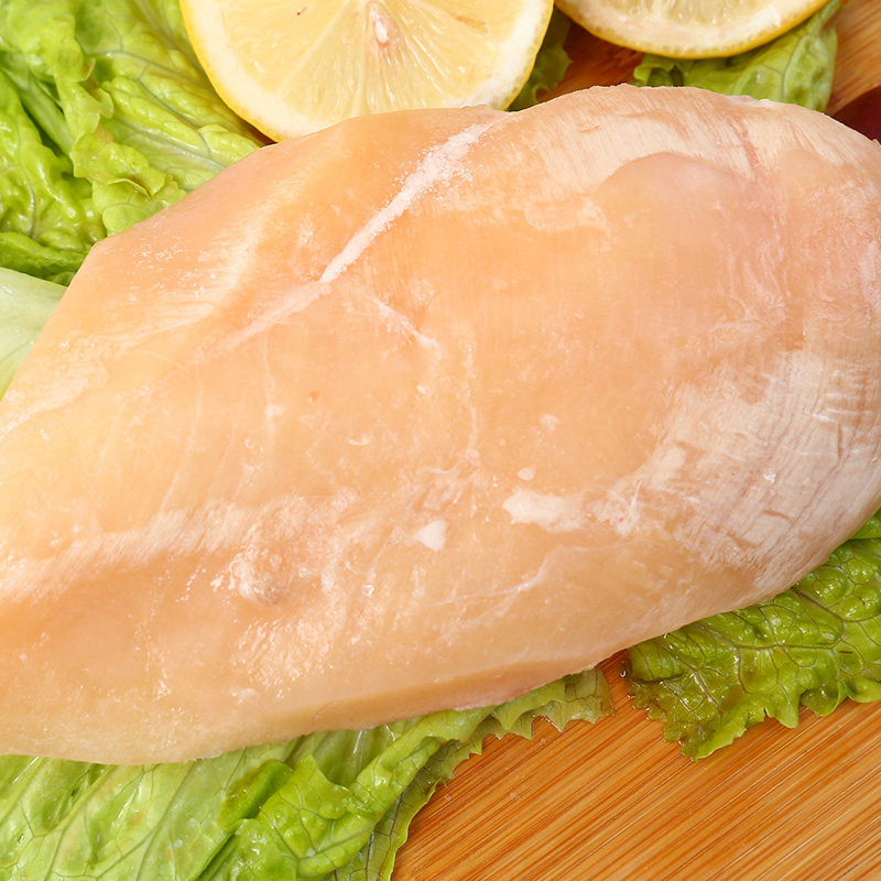 解冻冻鸡大胸300g食品新鲜调理食物肉质鲜嫩生鸡肉