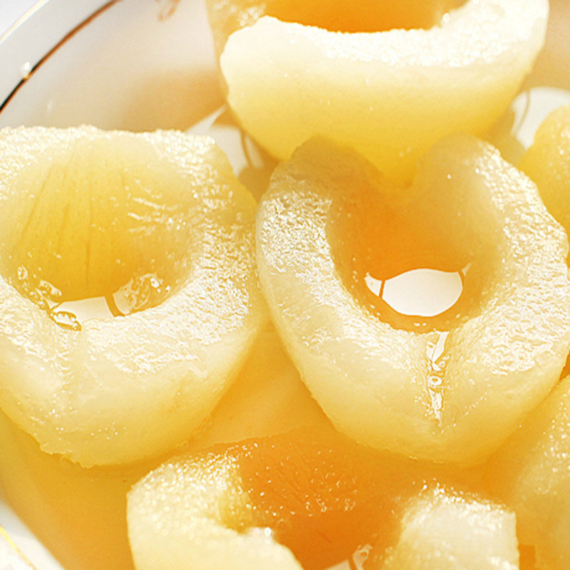 康发雪梨罐头560克水果水果罐头