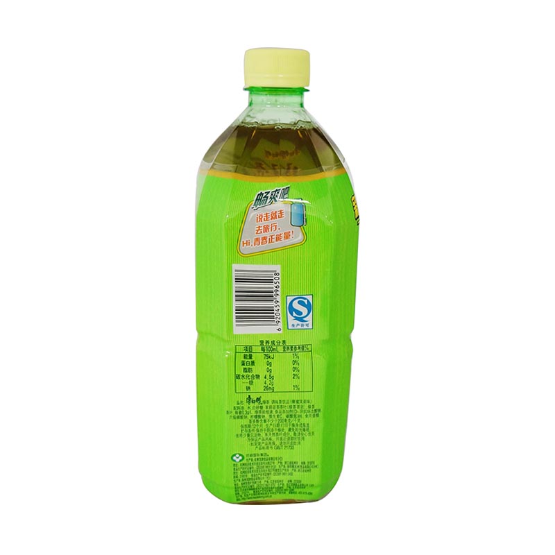康师傅绿茶蜂蜜茉莉味1l瓶
