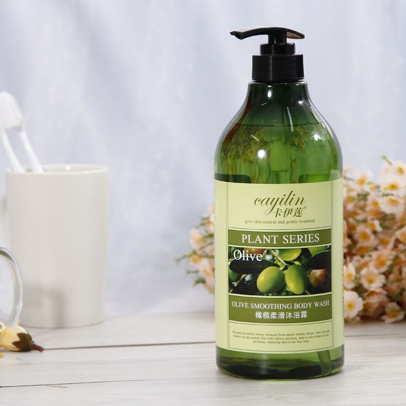 卡伊莲橄榄柔滑沐浴露沐浴浴液沐浴乳淋浴1kg沐浴露