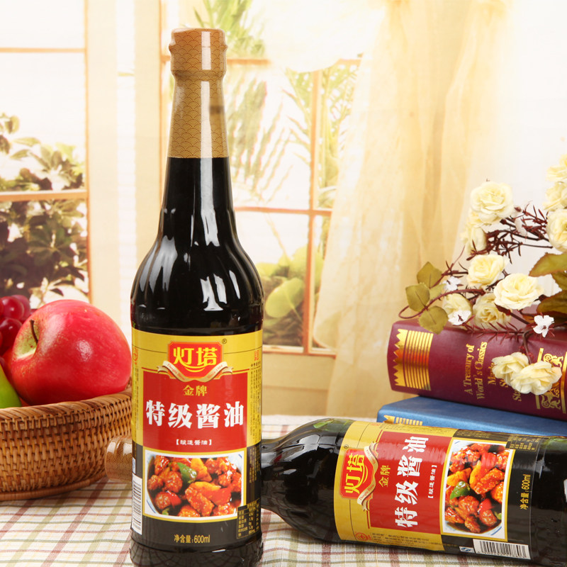 灯塔金牌特级酱油600ml酱油