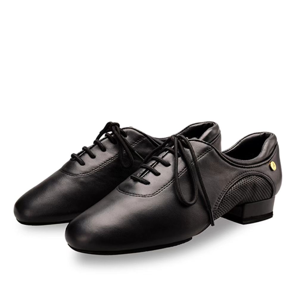 ads男士摩登舞鞋漆皮国标舞华尔兹软底舞蹈鞋比赛拉丁舞鞋