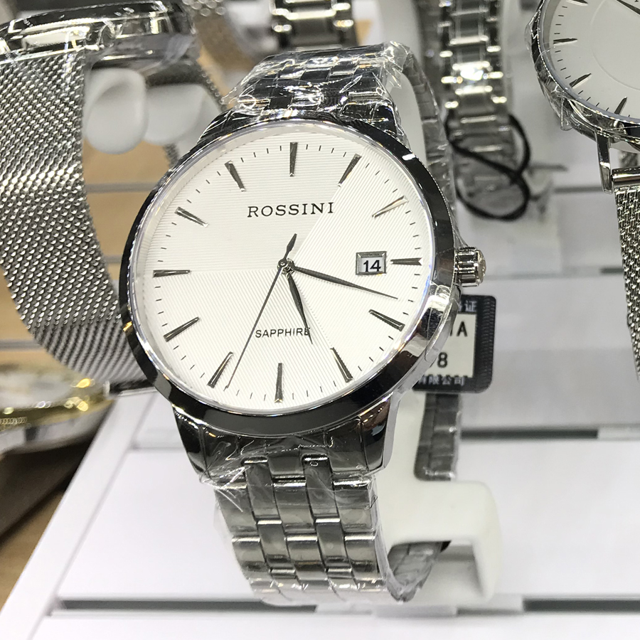 专柜正品罗西尼手表防水石英表情侣腕表时尚潮流男表5911女表5912