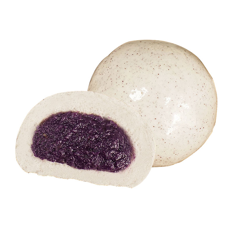 金稻黑米紫薯包冷冻早餐商用面点速冻包子早点包点