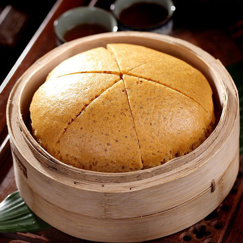 金味马拉糕广式早茶点心速冻食品茶楼早餐广州传统糕点发糕180g