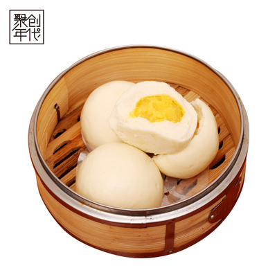 广州酒家口福奶黄包广东早茶港式点心速冻早餐半成品早点包子包点