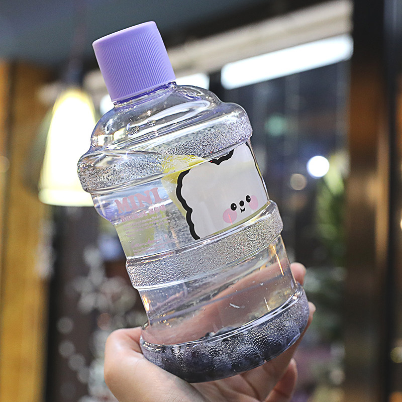 网红迷你随手个性杯子水桶矿泉水矿泉便携水杯随手杯