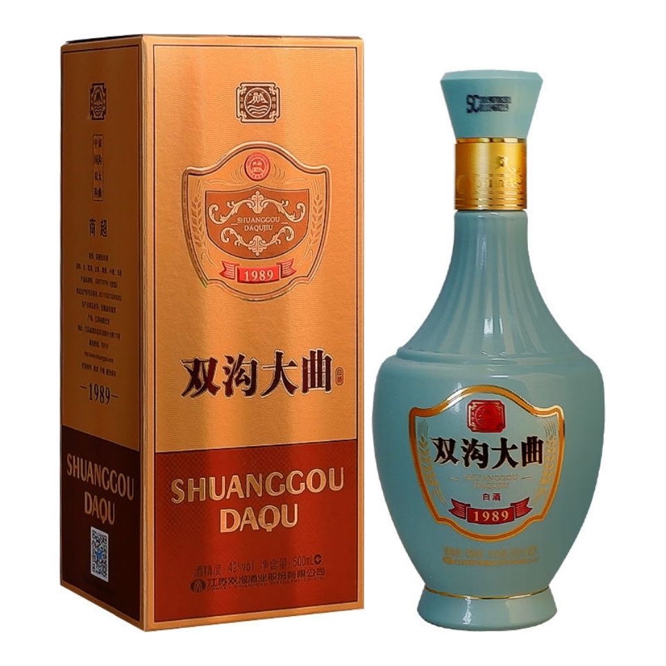 名酒江苏双沟大曲198942度500ml6瓶浓香香型果酒