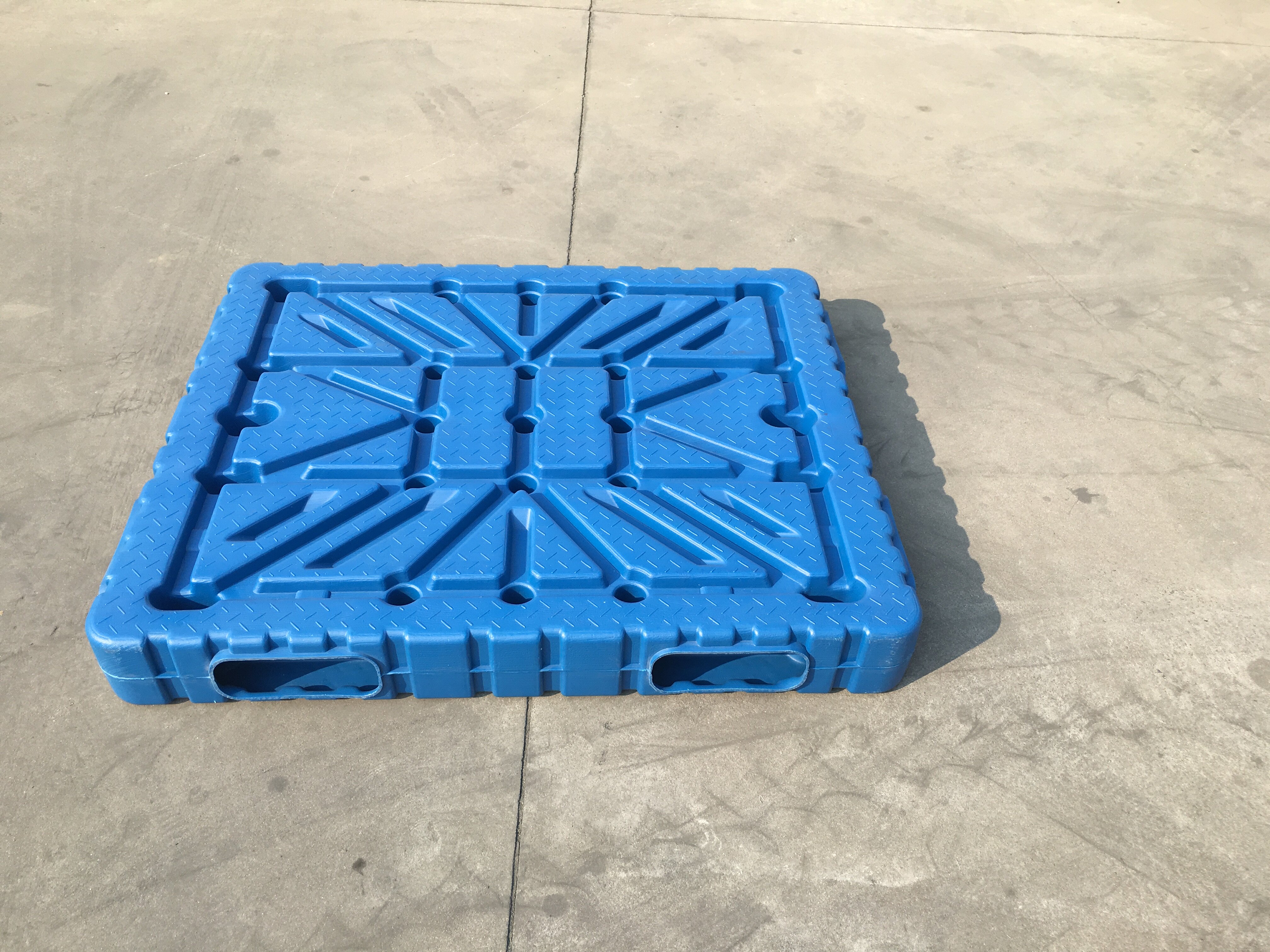 1200吹塑塑料托盘放料卡板染布布厂化工厂大米仓储货架